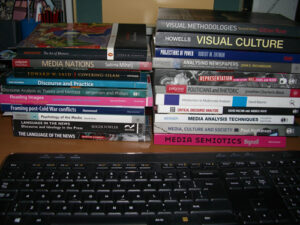 Books about Critical Discourse Analysis, News Framing Analysis and Social Semiotics